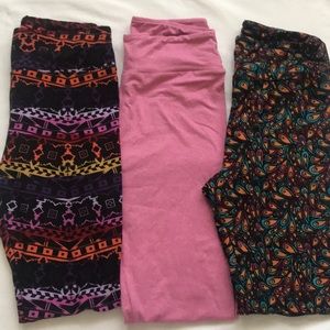 BNWOT Lularoe Leggings Bundle OS
